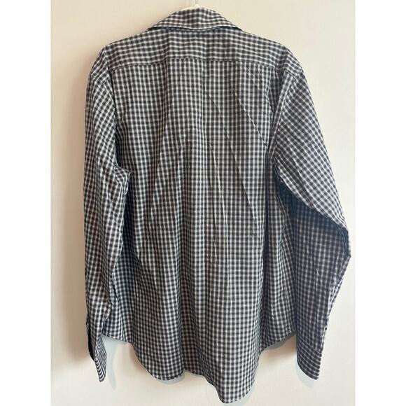 Lauren Ralph Lauren Plaid Long Sleeve Button Down Size 17 36/37 Green - Picture 5 of 6